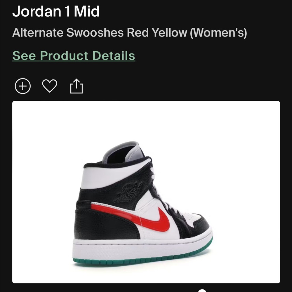 Alternate swoosh- black, white and Nike checks in different colours (size 8)